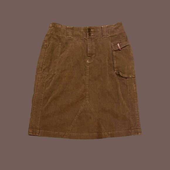 REI Dresses & Skirts - REI Utility Cargo Skirt | Brown Twill | Size 12 | Vintage